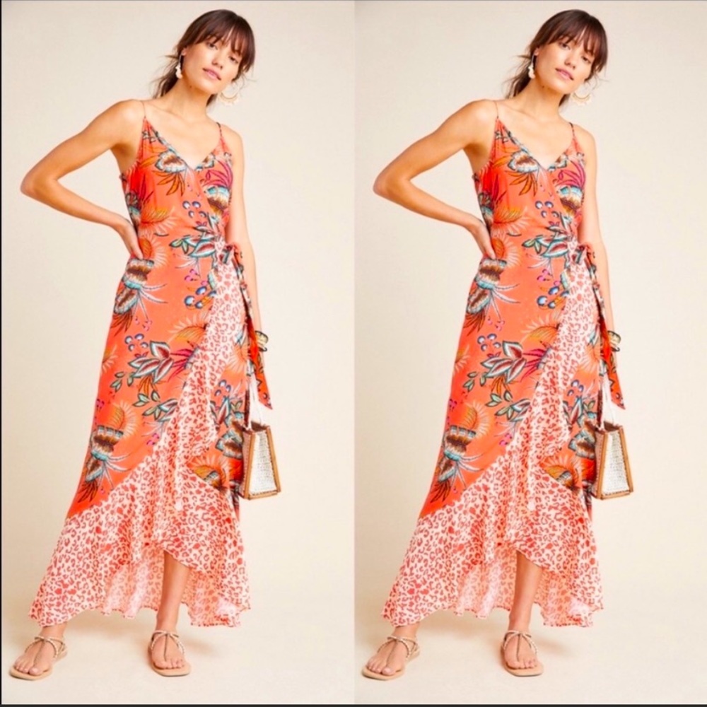 Farm Rio wrap dress